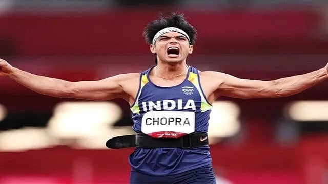 Neeraj Chopra Gold medal HindiWallah