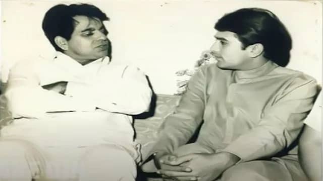 Dilip Kumar With Rajesh Khanna