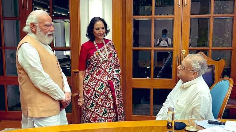 Rakesh Jhunjhunwla meet PM modi